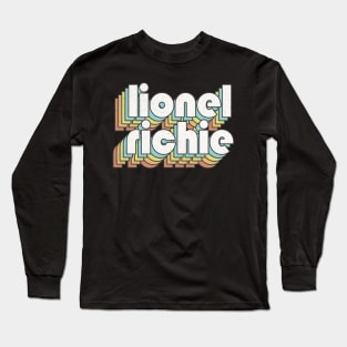 Retro Lionel Richie Long Sleeve T-Shirt